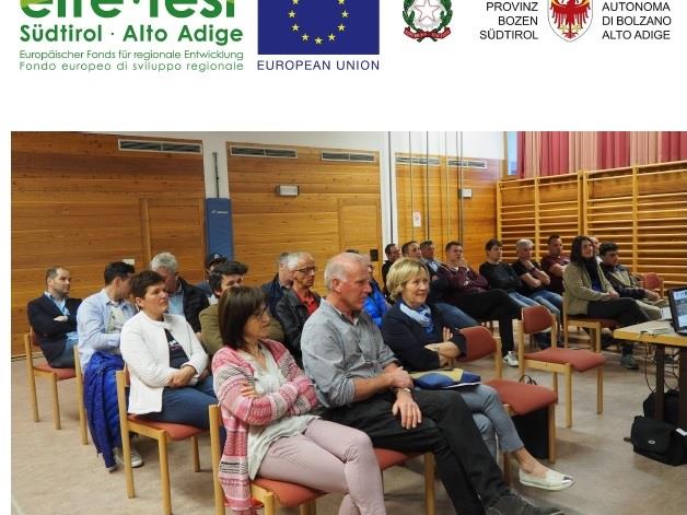 Foto per Progetto FESR - Alto Adige Fondo europeo di sviluppo regionale